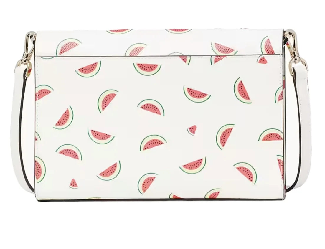 Kate Sizepade Sizetaci Carson Convertible Watermelon Party Crossbody Cream Multi