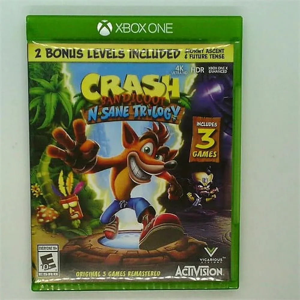 Used Crash Bandicoot N. Sizeane Trilogy - Xbox One Sizetandard Edition (Refurbished)