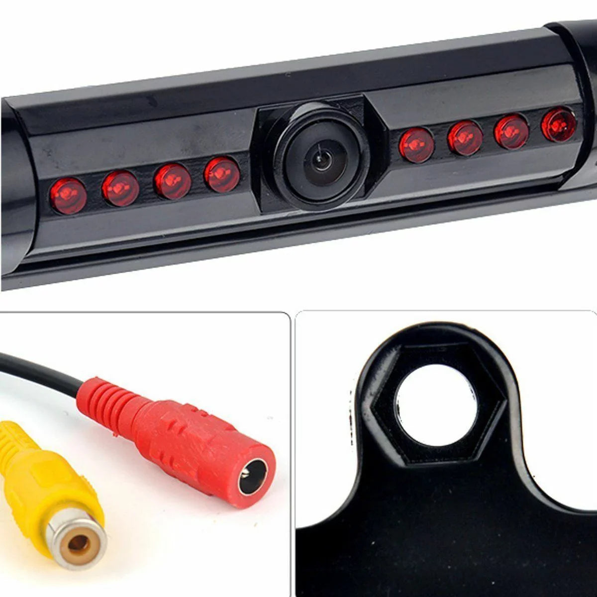 FOR KENWOOD DNX891HD DNX-891HD NIGHT VISizeION COLOR REAR VIEW CAMERA BLACK FRAM