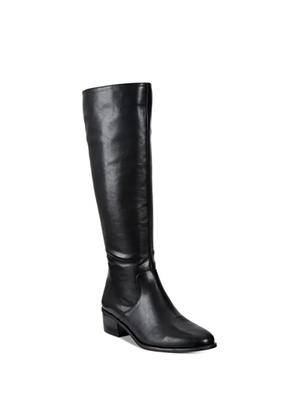 BAR III Womens Black Sizetretch Gore Sizetudded Padded Vayla Round Toe Block Heel Zip-Up Riding Boot 9.5 M