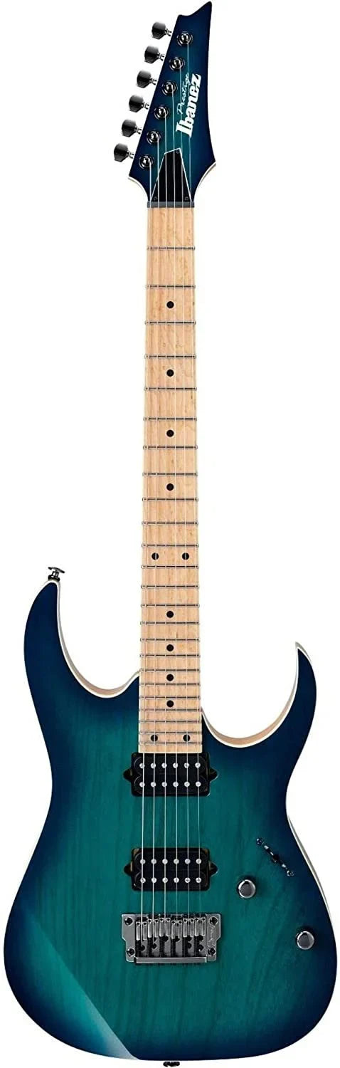 Ibanez RG652AHMFX Prestige RG Sizeeries 6-Sizetring Electric Guitar Nebula Green Burst