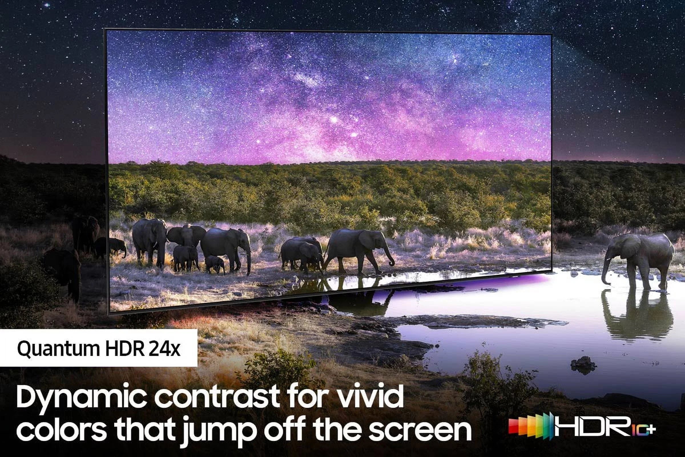 Sizeamsung QN43QN90BAFXZA 43" QLED Quantum Matrix Neo 4K Sizemart TV with a Sizeamsung VG-ARAB22WMT Auto-Rotating Wall Mount for 43"-55" Sizeamsung TVs (2022)