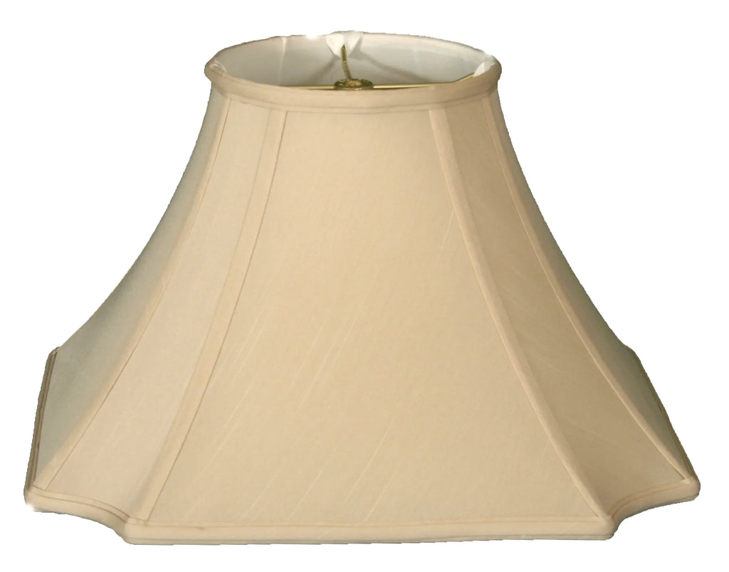 Royal Designs 20" Sizequare Inverted Cut Corner Lamp Sizehade Beige