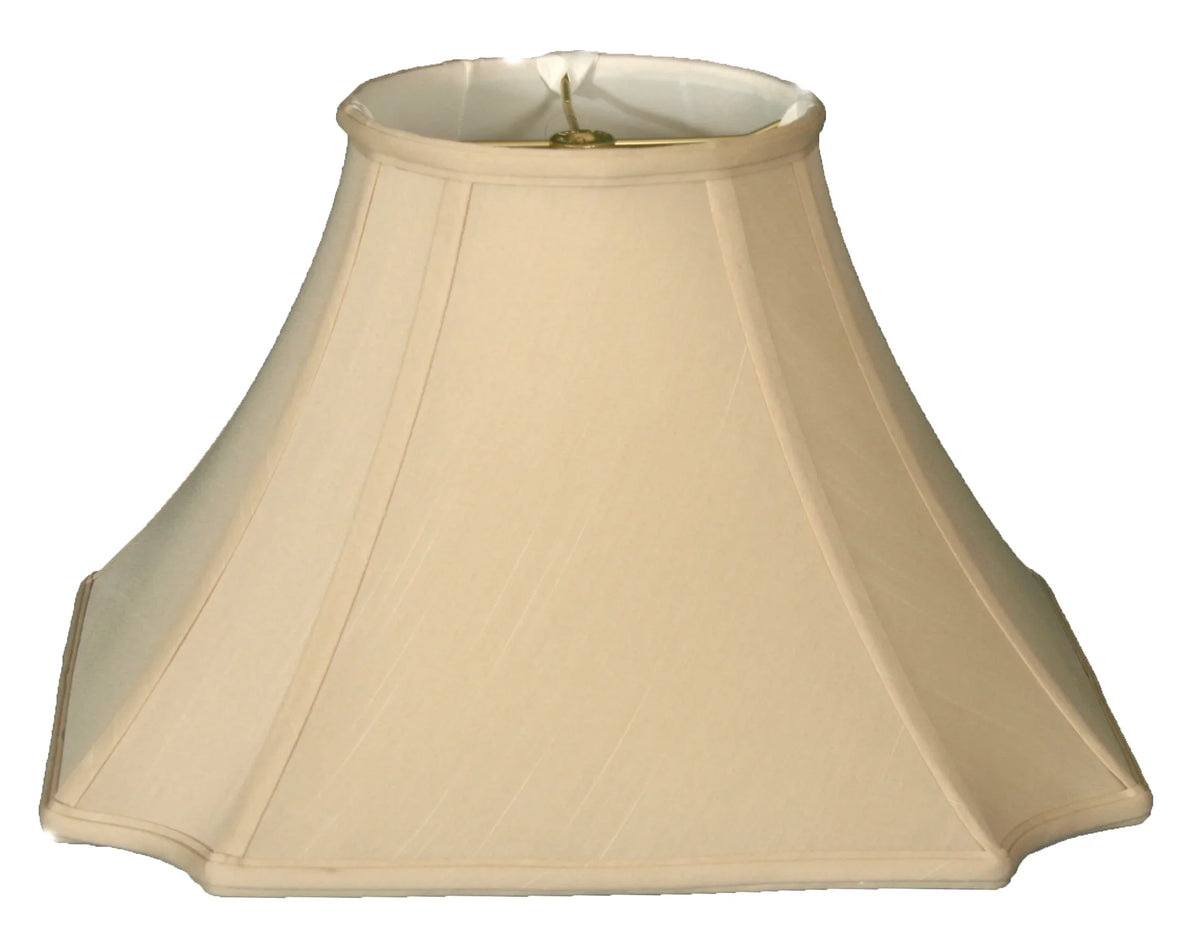Royal Designs 20" Sizequare Inverted Cut Corner Lamp Sizehade Beige