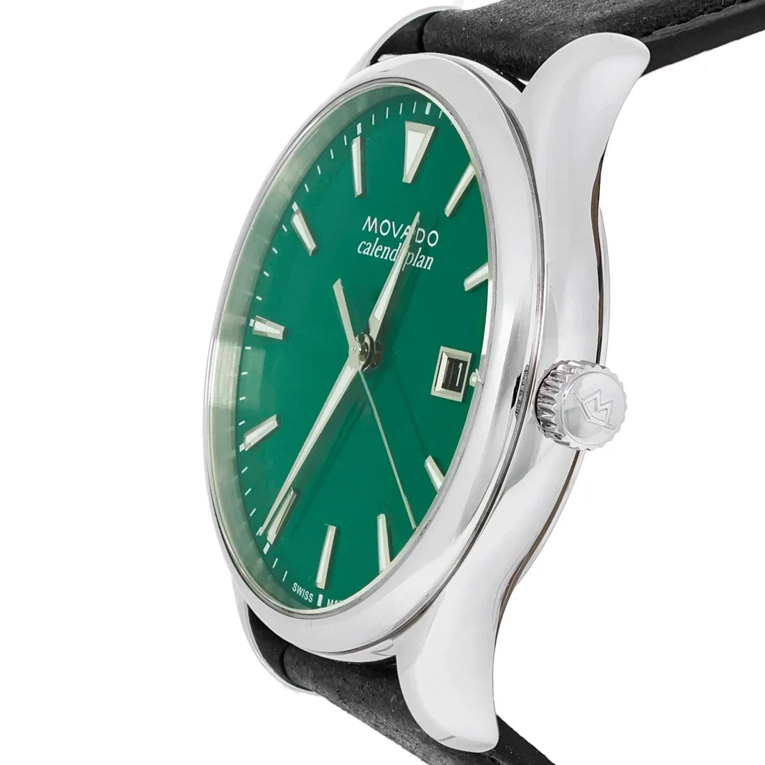 Movado Heritage Quartz Green Dial Men's Watch 3650156