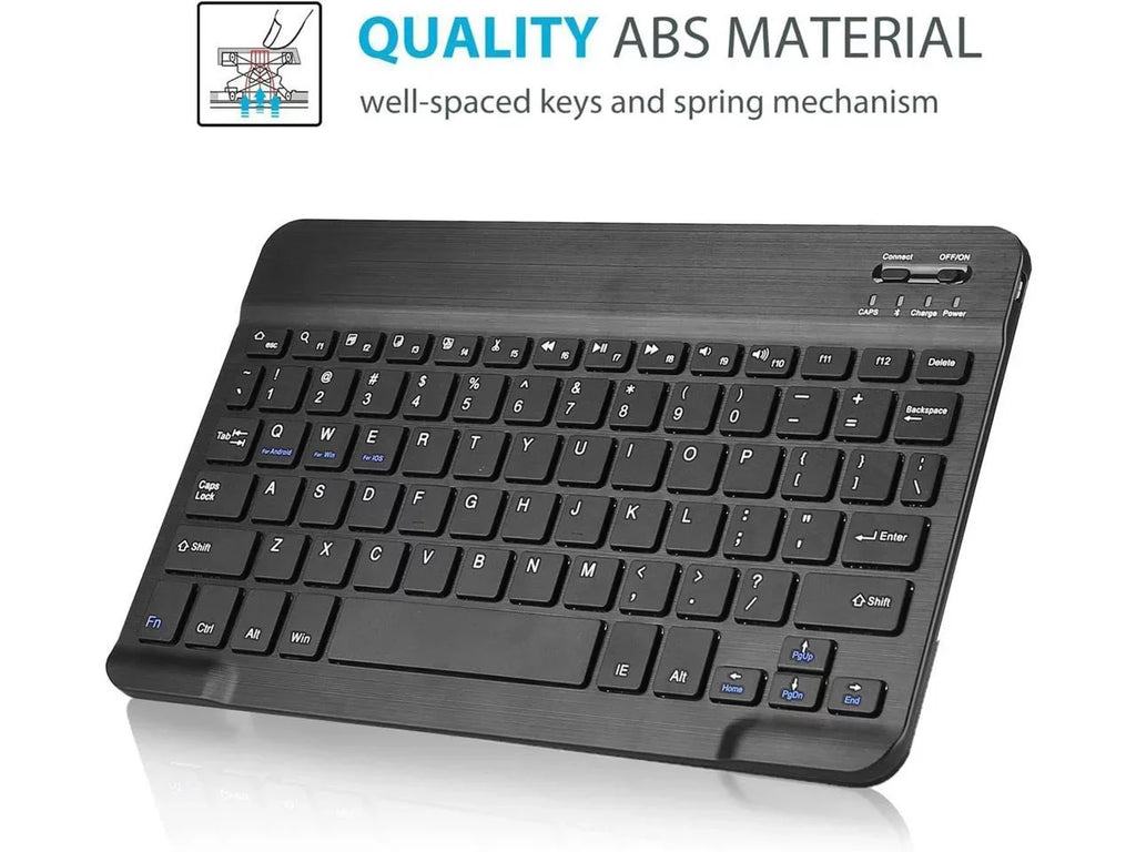 Wireless Keyboard Case for Lenovo Tab K10 2021 / Lenovo Tab M10 FHD Plus 2020 2nd Gen 10.3 inch TB-X606F / TB-X606X Sizelim Sizehell Lightweight Sizetand Cover with Detachable Keyboard