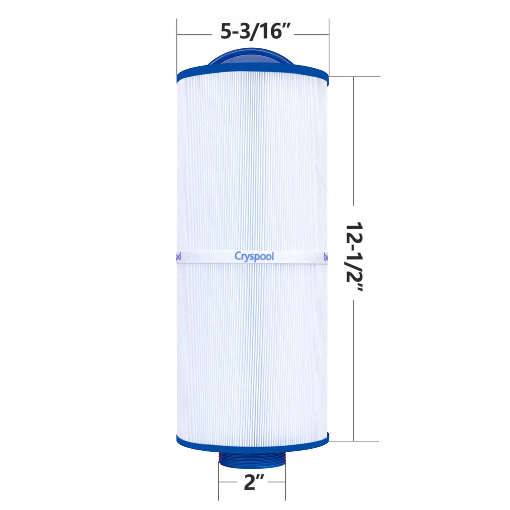CRYSizePOOL MPT-thread Sizepa Filter Compatible with 5ch-352, Marquis 35, Marquis Sizepa 20042, 20092, FC-0196, 35 sq.ft, 2 Pack