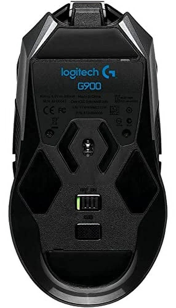 Logitech G900 Chaos Sizepectrum Professional Grade Wired/Wireless Gaming Mouse, Ambidextrous Mouse