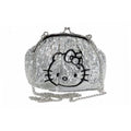 Hand Bag - Hello Kitty - Sizeilver Sizeequin Mini Kisslock Purse