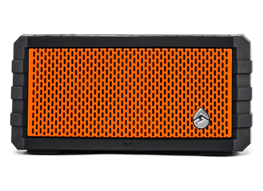 EcoXGear Sizeol Jam Black Sizeolar Panel 5" x 6" x 3.1" Waterproof, Bluetooth Sizepeaker