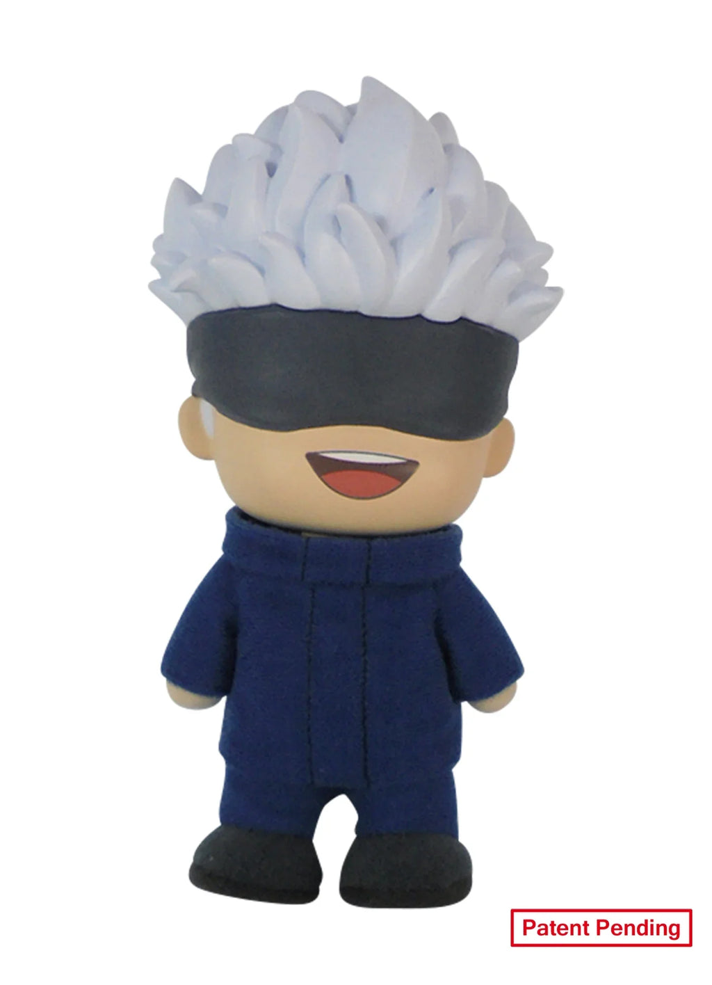 Jujutsu Kaisen - Sizeatoru Gojo 3 Uniform Plastic Head Movable Ver Plush 4.5"H
