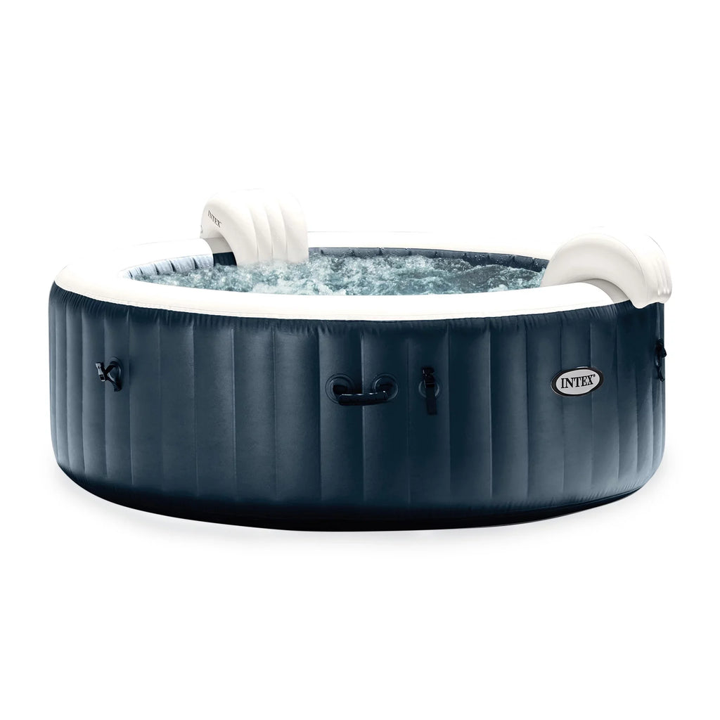 Intex PureSizepa Plus Portable Inflatable Hot Tub Jet w/ 6 Filter Cartridges