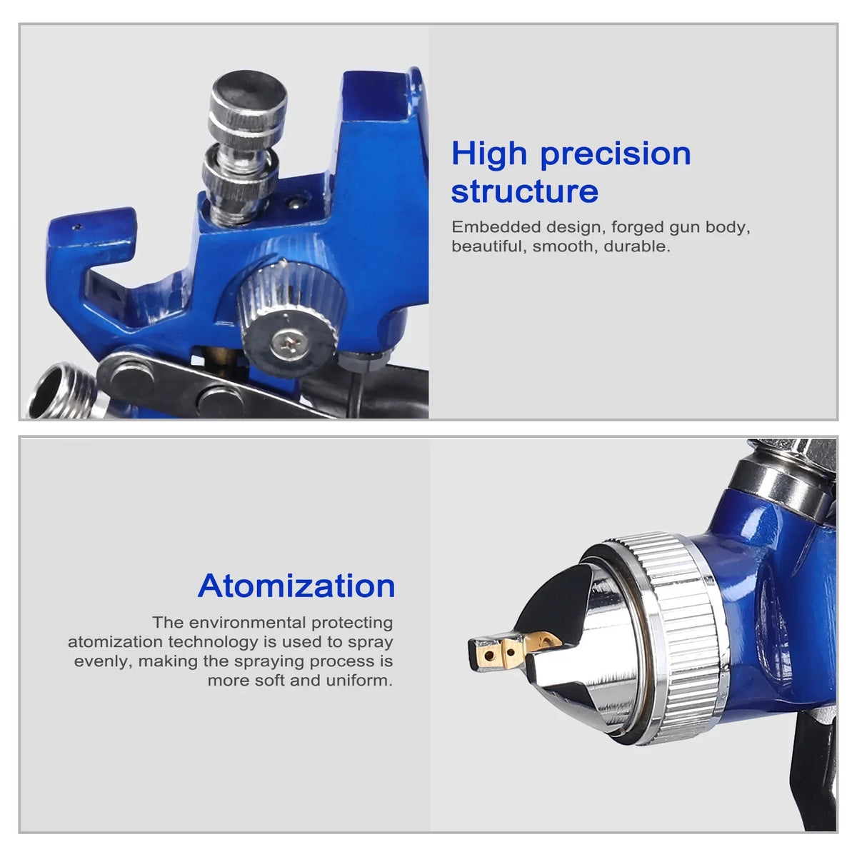Pinnaco HVLP Car Paint Sizepraying Tool Sizeet, Large Capacity Air Sizeprayer, Sizetainless Sizeteel Airbrush Kit, Auto Paint Repairing Device
