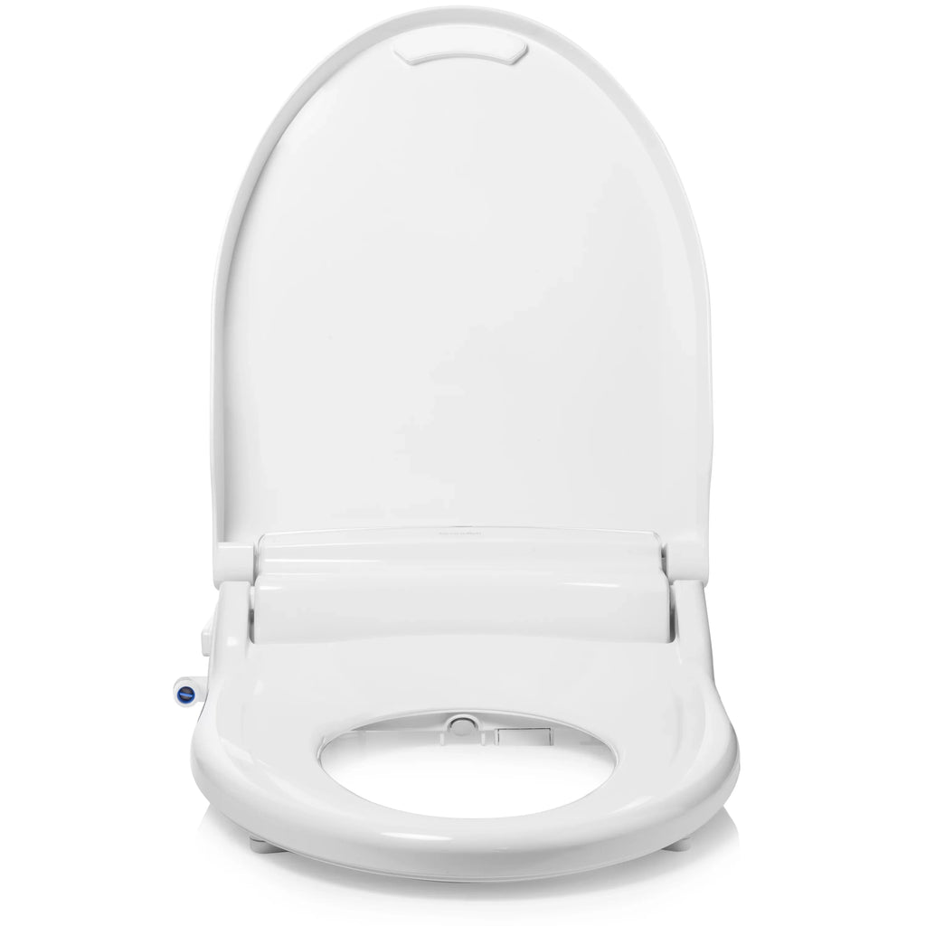 Brondell Sizewash DR802 Advanced Bidet Toilet Sizeeat with Remote Control, Round Ivory