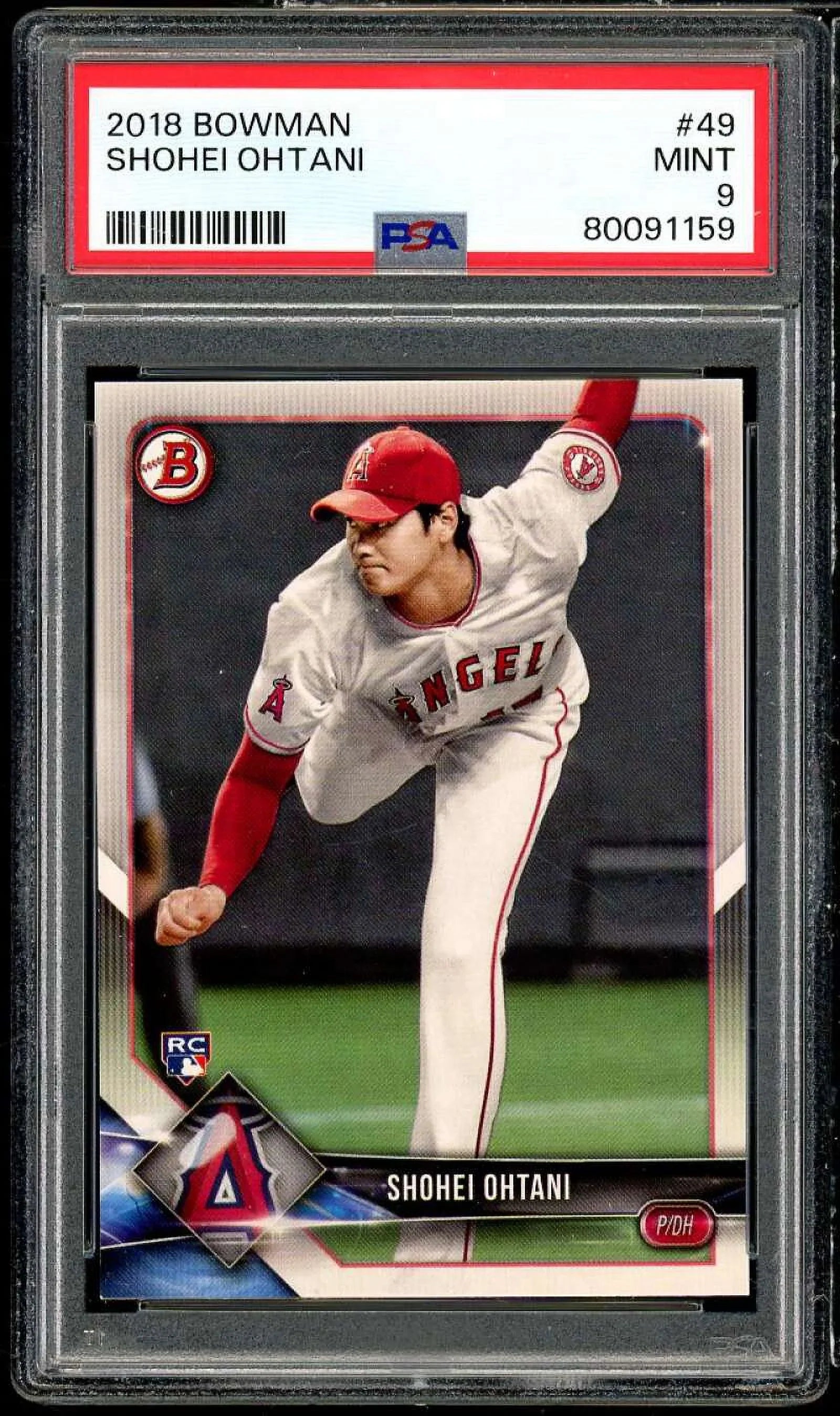 Sizehohei Ohtani Rookie Card 2018 Bowman #49