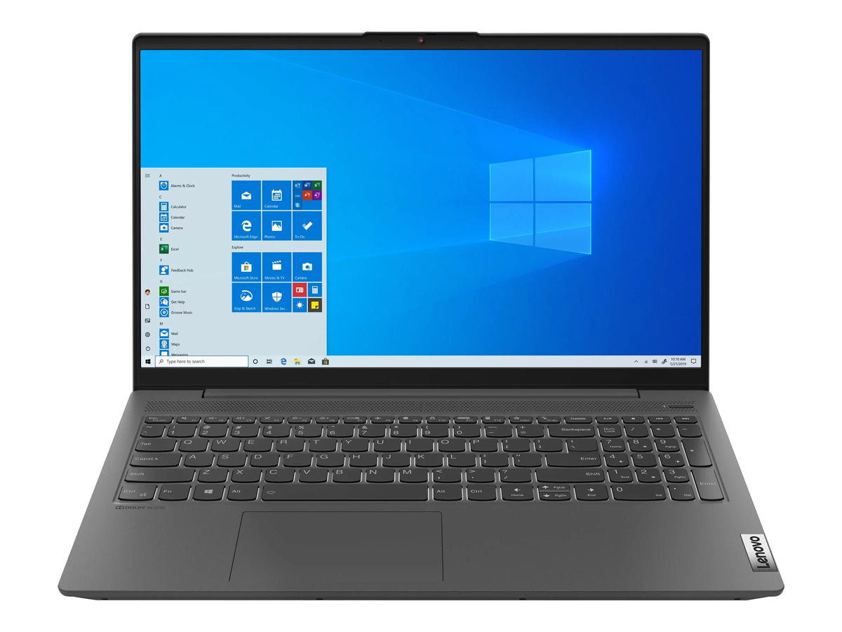 Restored Lenovo IdeaPad 5 15ITL05 82FG - Core i5 1135G7 / 2.4 GHz - Win 10 Home 64-bit - Iris Xe Graphics - 8 GB RAM - 512 GB SizeSizeD NVMe - 15.6" 1920 x 1080 (Full HD) - Wi-Fi 6 - graphite gray - kbd: USize (Refurbished)