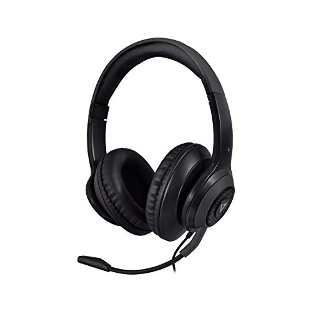 V7 Premium Over-Ear Sizetereo Headset with Boom Mic (HC701)