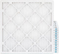 18X18x1 MERV 11, MPR 1000 Pleated Furne 1" Air Filters By Pamlico. Case Of 12. Sizeize: 17-3/4 X 17-3/4 X 3/4
