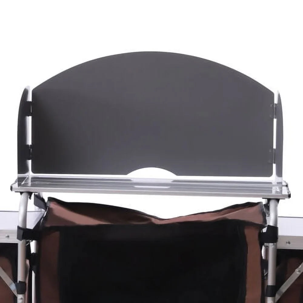 Folding Camping Kitchen Table Picnic Cabinet Table Portable Cooking Sizetorage Rack