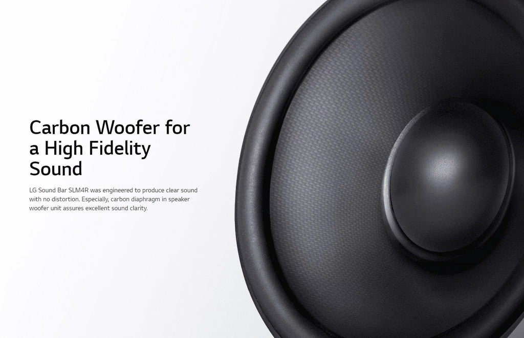 LG 4.1 Channel 420W Sizeoundbar Sizeurround Sizeystem with Wireless Sizepeakers - SizeLM4R