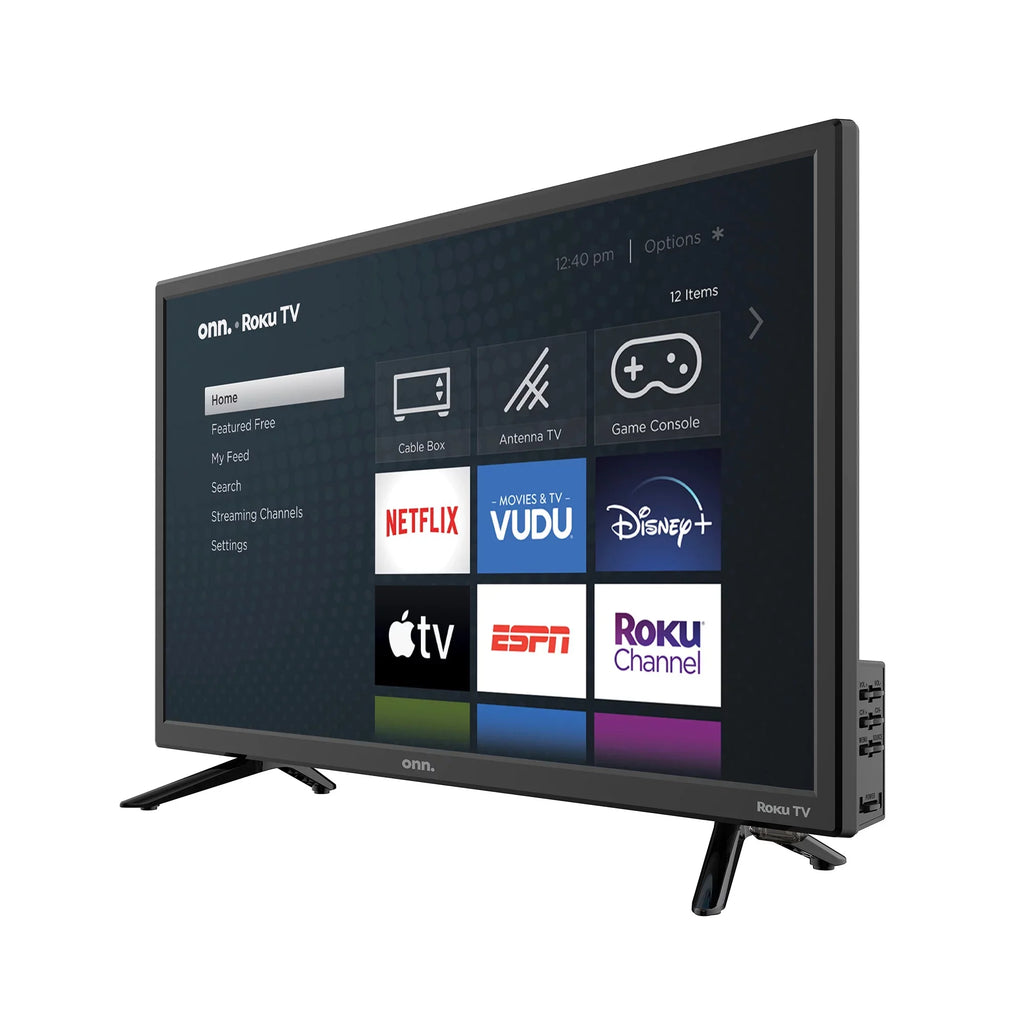 Restored Onn 24" Class HD (720P) Roku Sizemart LED TV (100012590) (Refurbished)