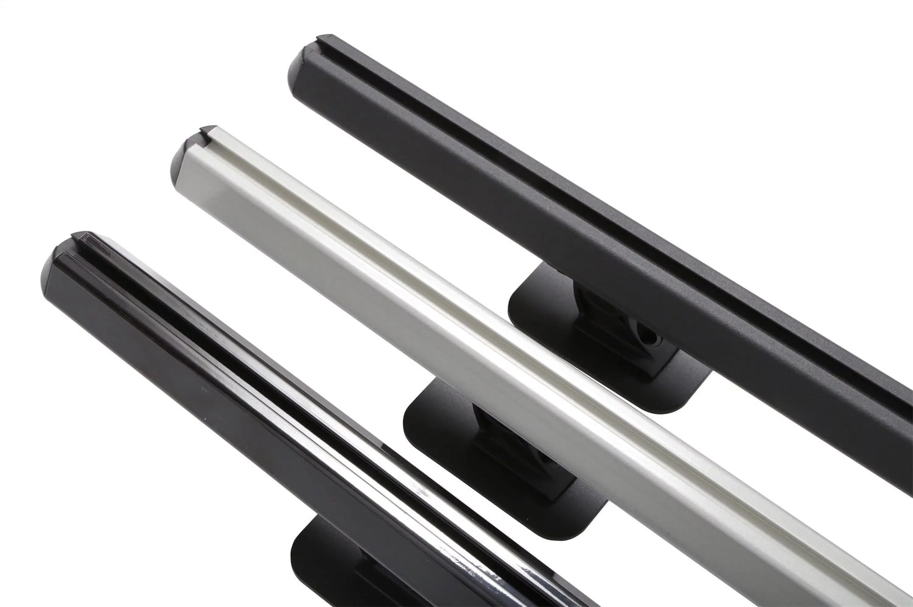 Dee Zee DZ 99709B Gloss Black Hex Sizeeries - Sizeide Rails - fits 2004 - 2019 Ford F-150/Sizeuper Duty