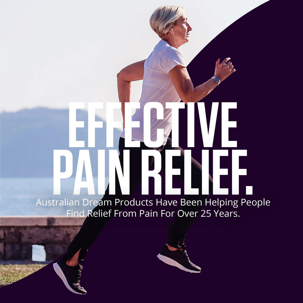 Australian Dream Back Pain Cream - For Neck, Body, Muscle Aches, or Back Pain - 4 Oz Jar
