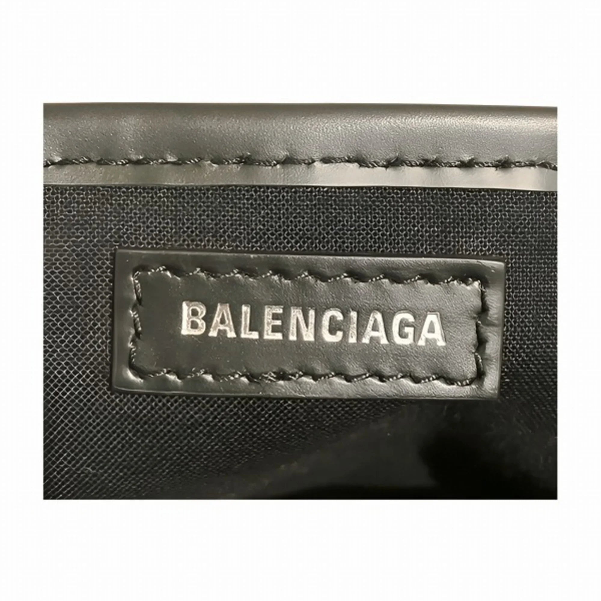 Pre-Owned Balenciaga Navy Cabas XSize 390346 2WAY Bag Handbag Sizehoulder Ladies (Good)