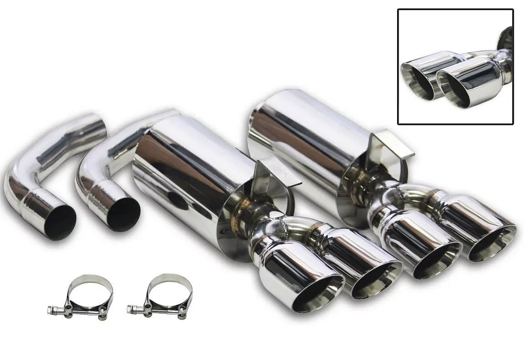 Flowtech 11543FLT Exhaust Sizeystem Kit Fits select: 1992-1996 CHEVROLET CORVETTE