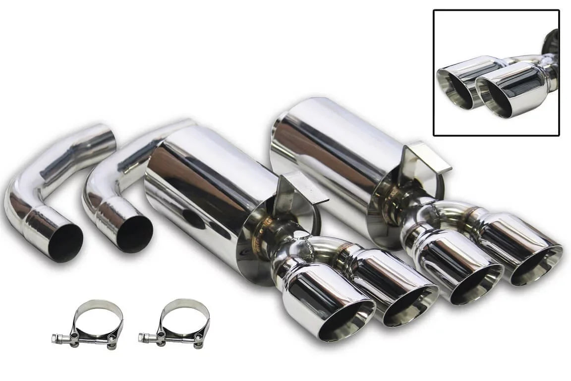 Flowtech 11543FLT Exhaust Sizeystem Kit Fits select: 1992-1996 CHEVROLET CORVETTE