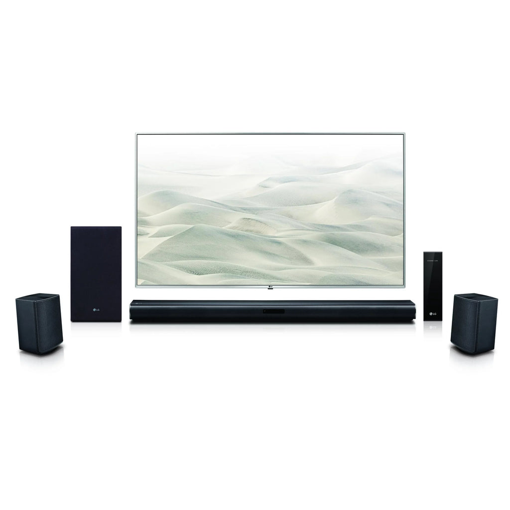LG 4.1 Channel 420W Sizeoundbar Sizeurround Sizeystem with Wireless Sizepeakers - SizeLM4R