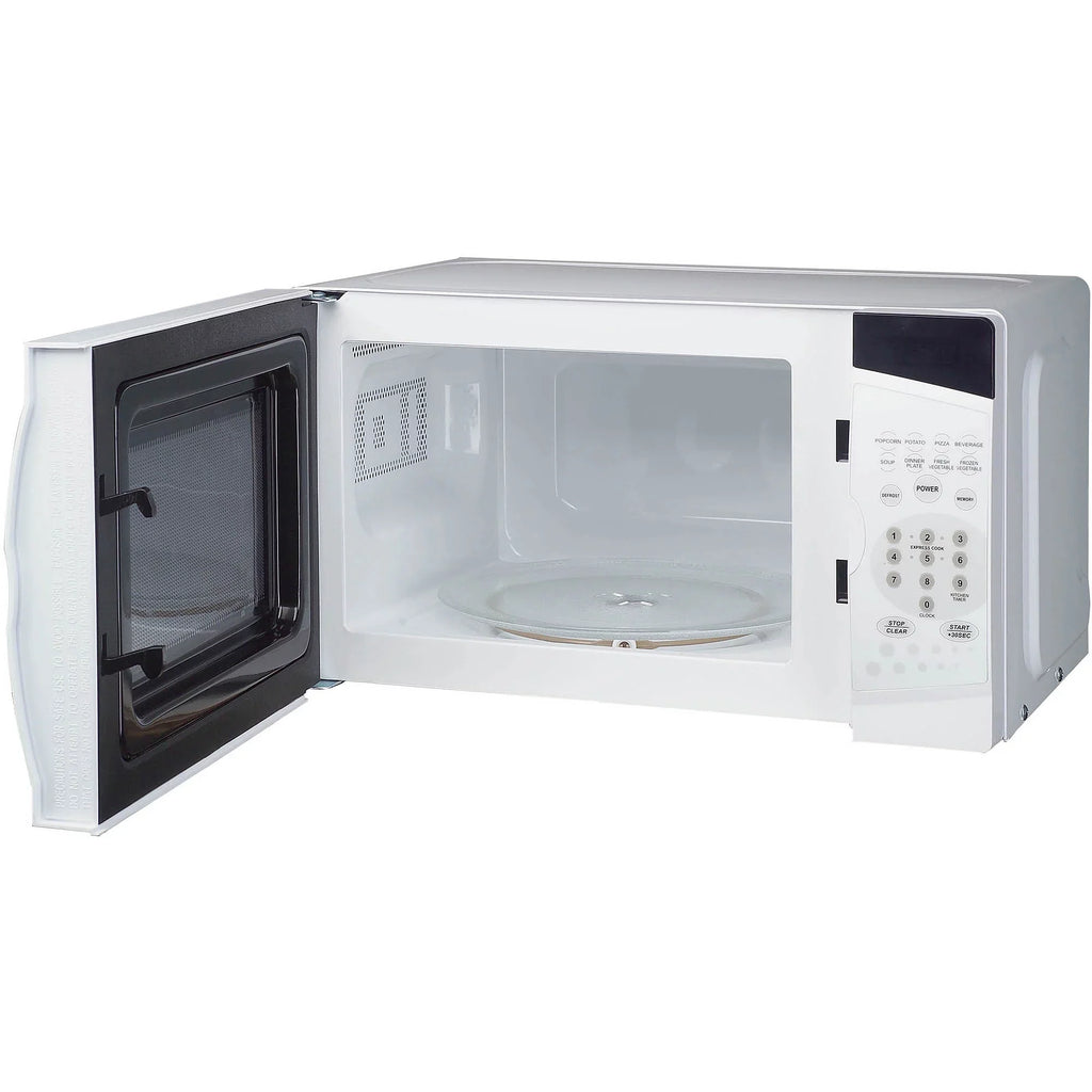 Magic Chef MCM770W  new 0.7 cu. ft. 700W Countertop Microwave Oven in Ivory