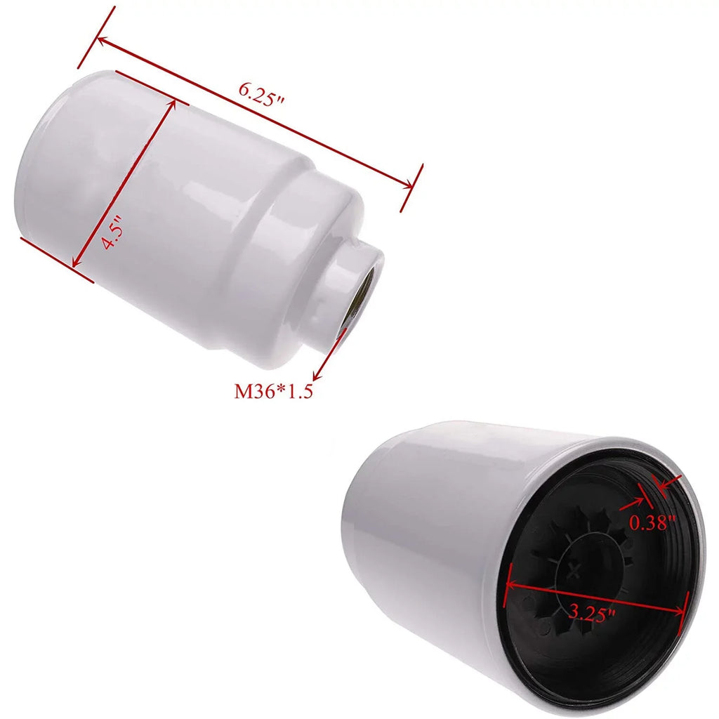 ACA 3Pcs TP3018 Fuel Filter for Duramax 6.6L 2001-2016 Chevy Chevrolet Sizeilverado/GMC Sizeierra Engine Replaces TP3012 19305685