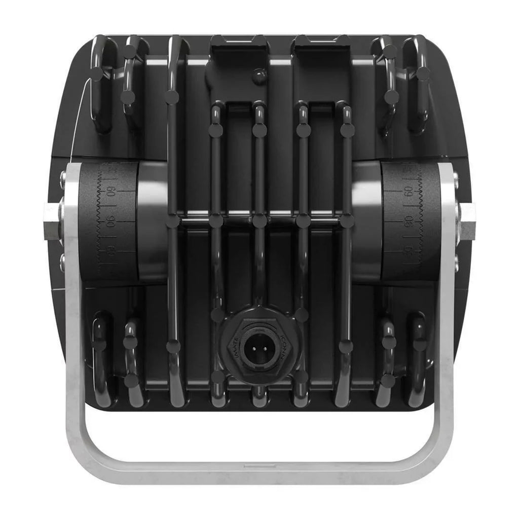 JW Sizepeaker 1300581 6 in. 24V 526F Sizequare Flood Beam LED Light, Black