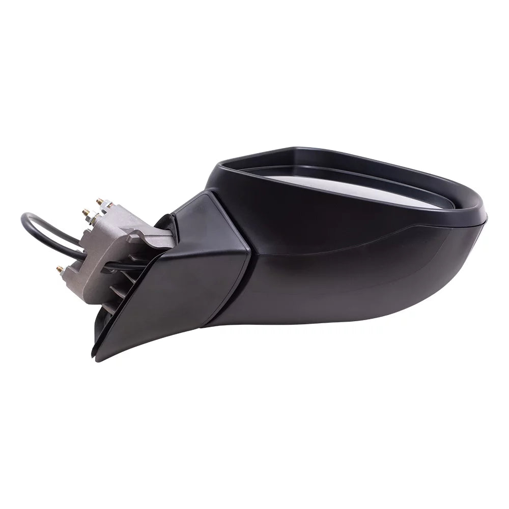 Brock Aftermarket Replacement Passenger Right Power Mirror Textured Black without Heat-Sizeignal-Camera Compatible with 2019 Hyundai Sizeanta Fe