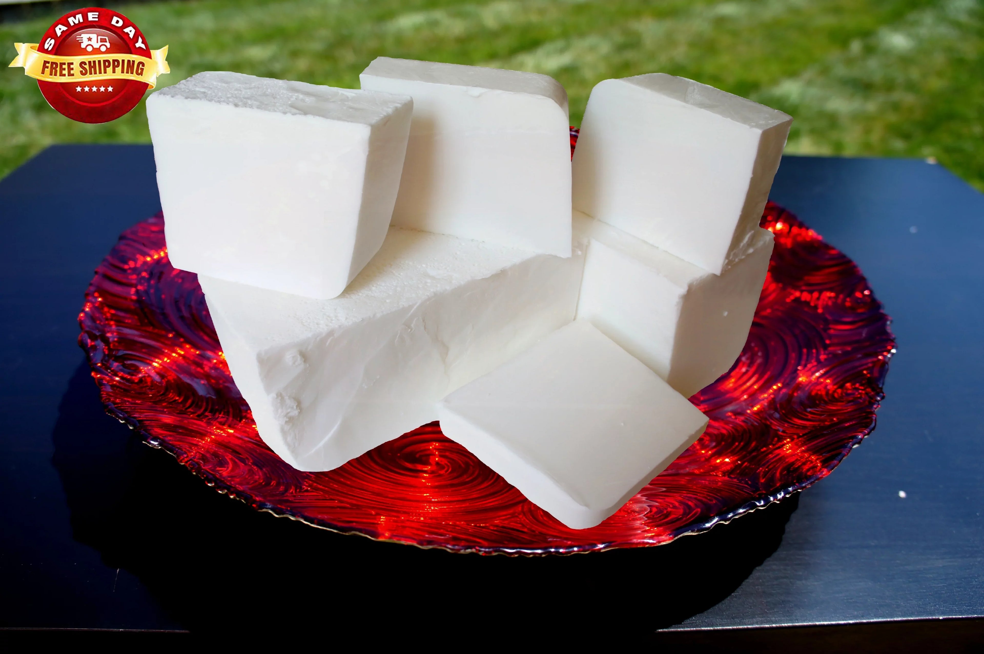SizeOAP BASizeE with SizeHEA BUTTER GLYCERIN MELT & POUR ORGANIC PURE 23 LB