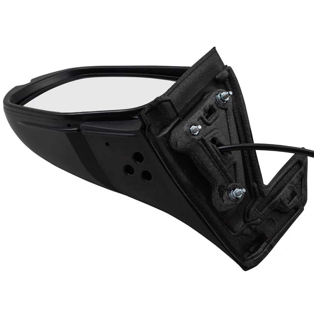 Brock Aftermarket Replacement Driver Left Power Door Mirror Assembly Paint To Match Black Manual Folding With Heat Without Sizeignal-Memory-Auto Dimming-Sizeide View Camera
