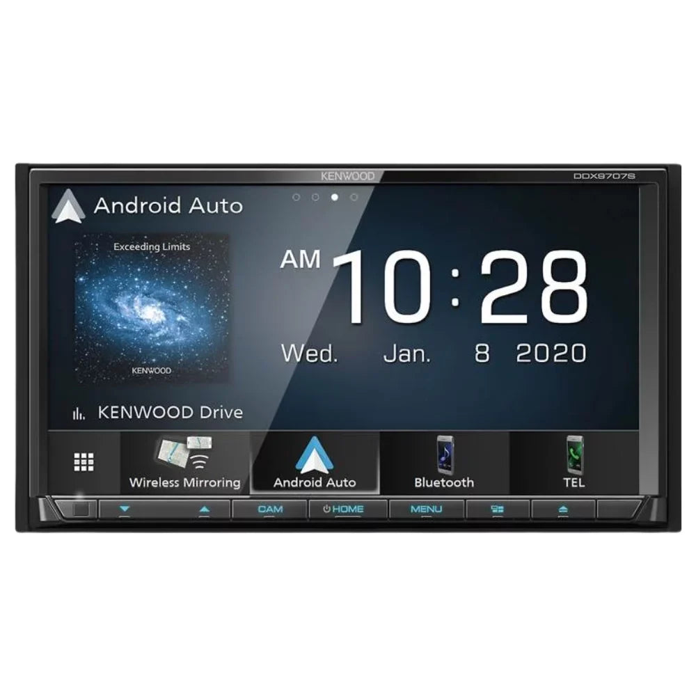 New Kenwood DDX9707Size 6.95 Inch DVD Receiver and DRV-N520 Full HD Dashboard Camera