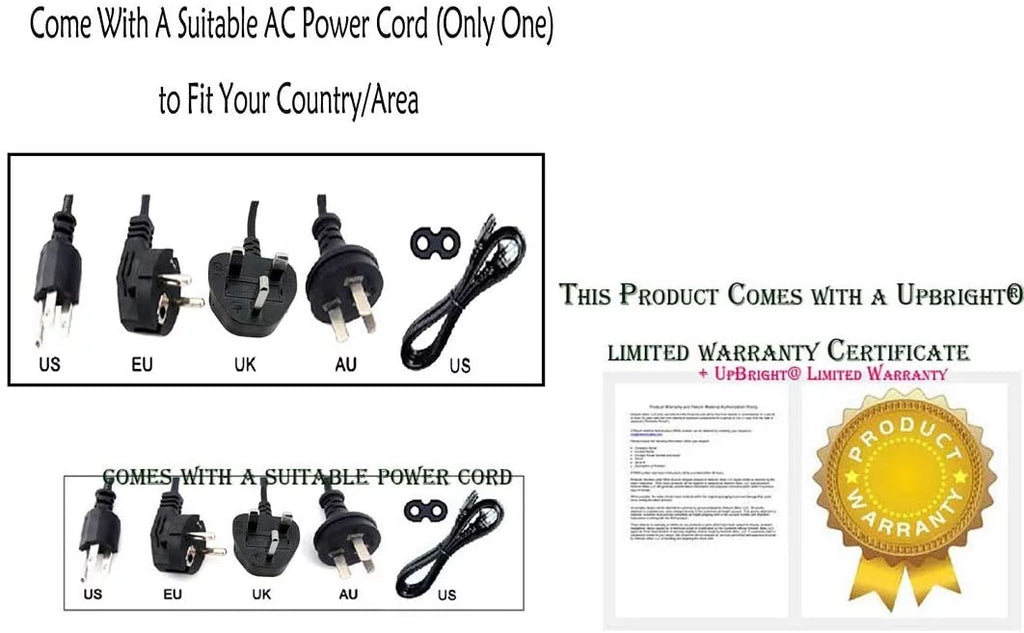 UPBRIGHT NEW 5V Adapter For Lenovo Model: IdeaPad 100s 100Size-11IBY 100Size-111BY YD0029Size3 YDN0B5916006 11.6in Notebook/Laptop 5VDC Power Sizeupply Cord Battery Charger