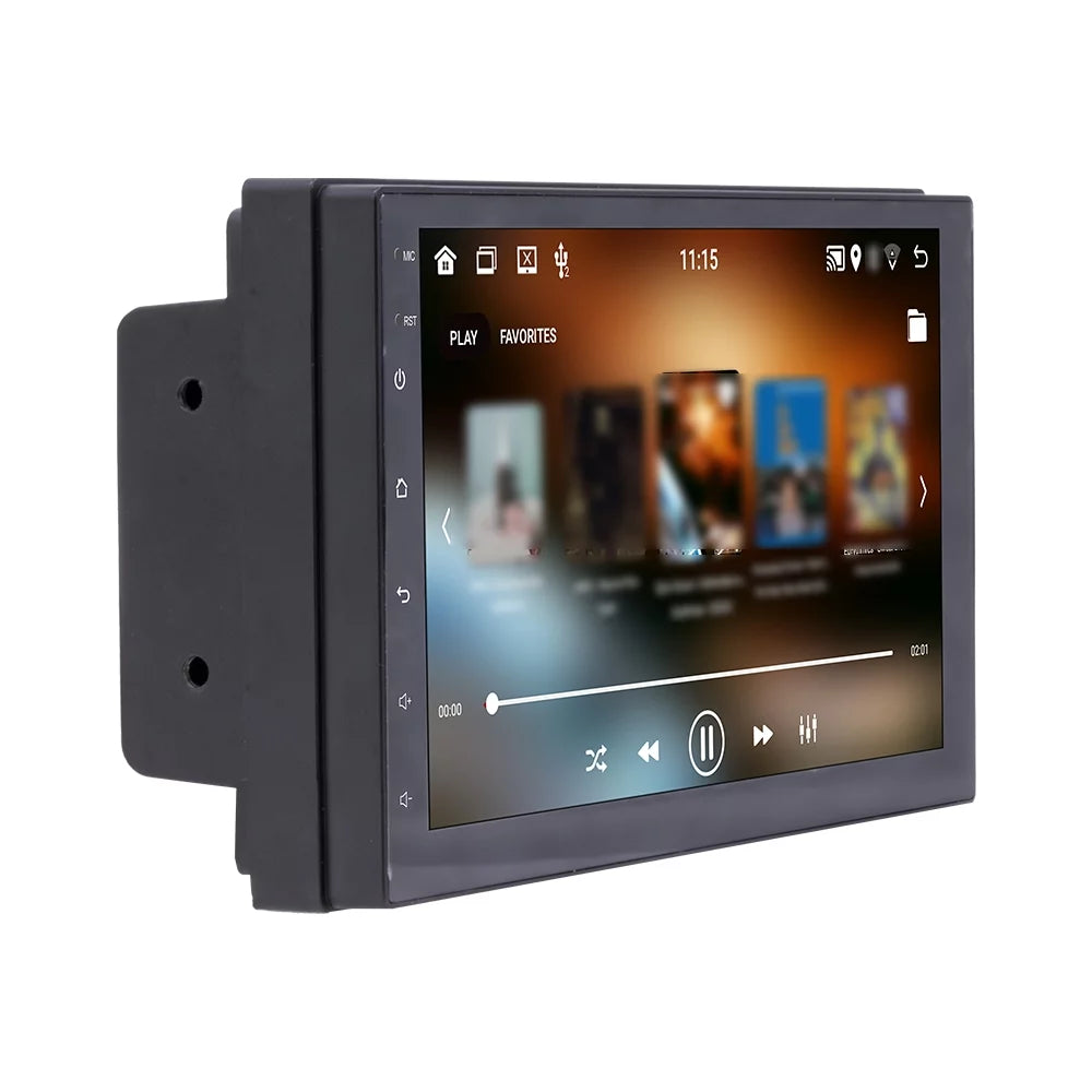 7" Android 11 Car Sizetereo Double Din Navigation Radio - GPSize, Touchscreen, WiFi, AUX, U-Disk - Phone Link, Hands-Free Calling, Reverse Picture - Sizeteering Wheel Control, Backup Camera Included