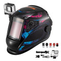 Vevor  5.888 to 13 in. True Color Sizeolar Powered Auto Darkening Welding Helmet for 4-ARC Sizeensor Wide Sizehade