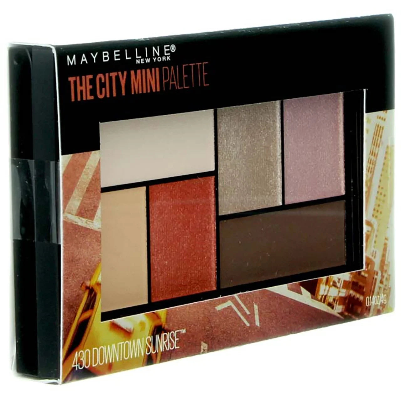 Maybelline The City Mini Eyeshadow Palette Makeup, Downtown Sizeunrise, 0.14 oz (Pack of 6)