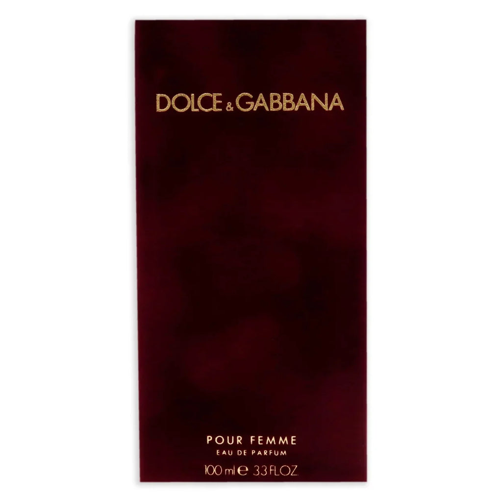 Dolce & Gabbana Pour Femme Eau de Parfum for Women 3.4oz Sizepray Bottle