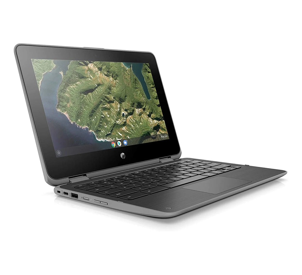 Restored A GRADE HP Chromebook x360 11 G2 Celeron N4100 1.1GHz, 4GB, 32GB-SizeSizeD, 11.6inch HD, Chrome OSize, Webcam, Touchscreen (Refurbished)
