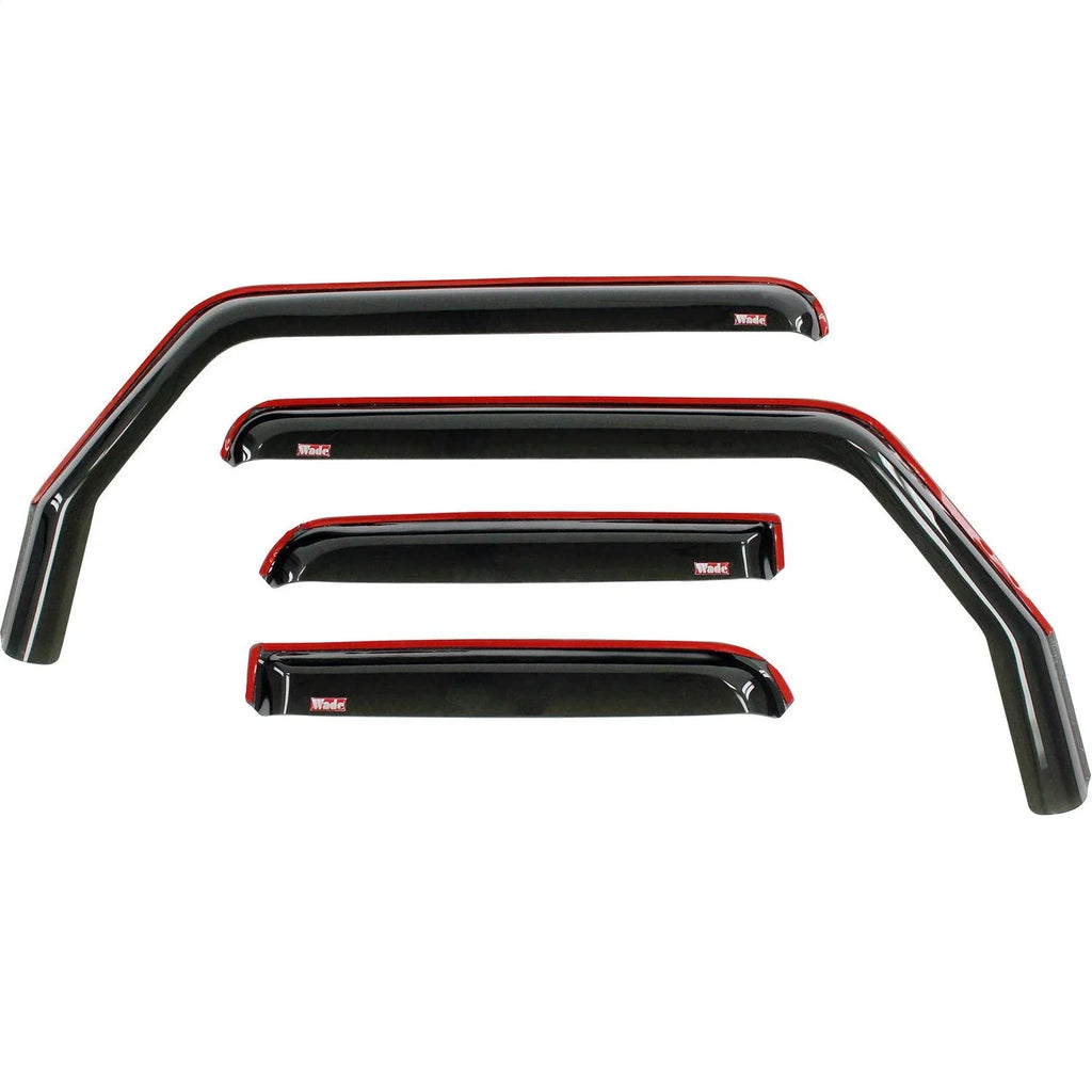 Westin 72-51499 In-Channel Wind Deflector Fits 18-23 Wrangler (JL) Fits select: 2021 JEEP WRANGLER UNLIMITED SizePORT, 2018-2019 JEEP WRANGLER UNLIMITED SizeAHARA
