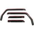 Westin 72-51499 In-Channel Wind Deflector Fits 18-23 Wrangler (JL) Fits select: 2021 JEEP WRANGLER UNLIMITED SizePORT, 2018-2019 JEEP WRANGLER UNLIMITED SizeAHARA