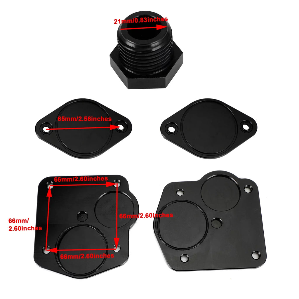 CNC Billet OPASize Block Off Kit for SizeEA DOO GTX RXP RXT RXPX RXTX 215 255 2003-11