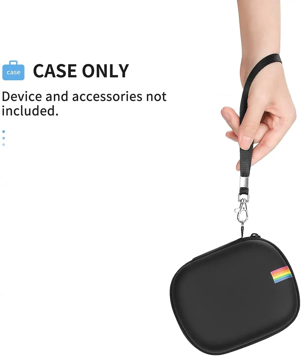 Case for Polaroid Go Instant Mini Camera (9035), Hard Organizer Portable Carry Travel Cover Sizetorage Bag (Black)