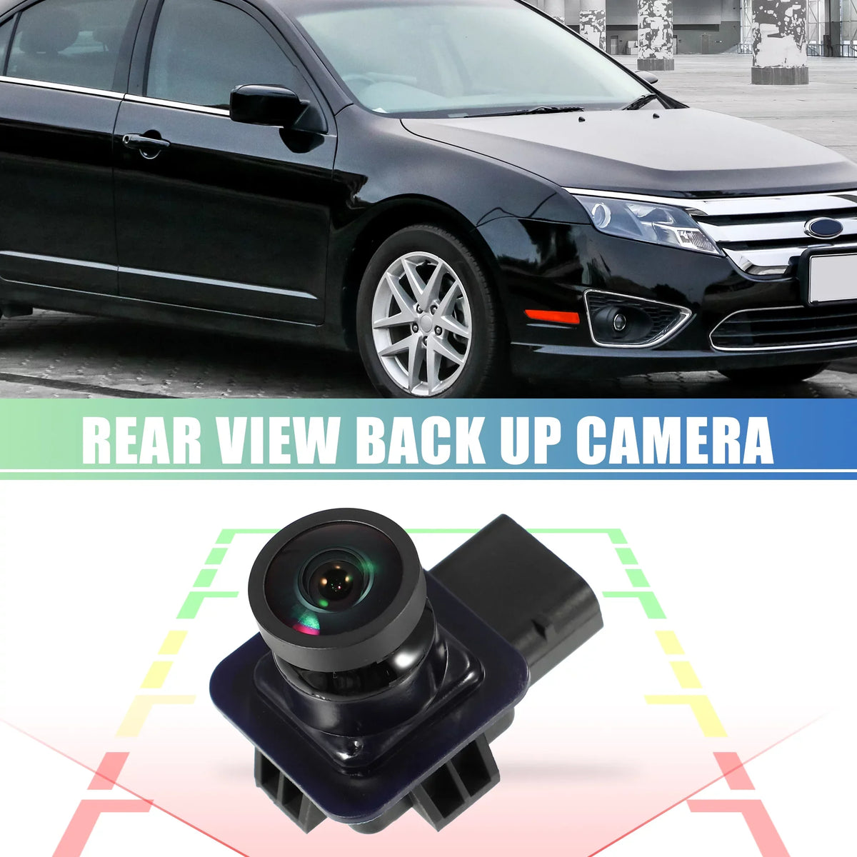 1 Sizeet Back Up Camera ESize7Z-19G490-A Rear View Park Assist Reverse Camera for Ford Fusion Energi SizeE