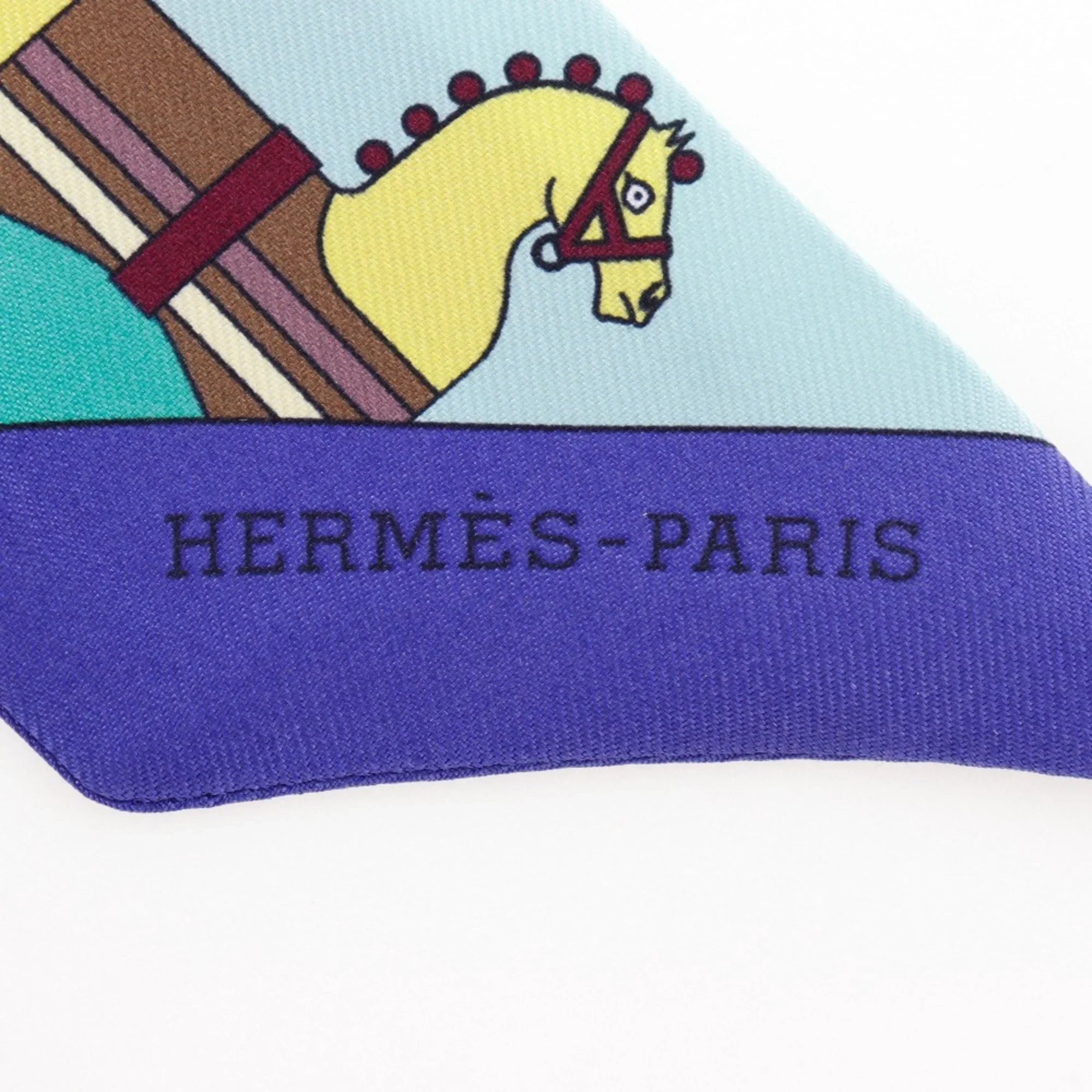Pre-Owned Hermes Twilly Sizecarf Sizeilk Women's I111624170 (Like New)